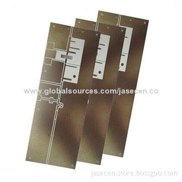 Roger high-frequency PCB with impedance control, hole size with 0.1mm